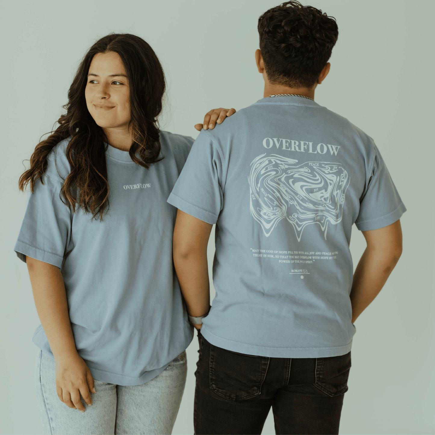 OVERFLOWING UNISEX TEE