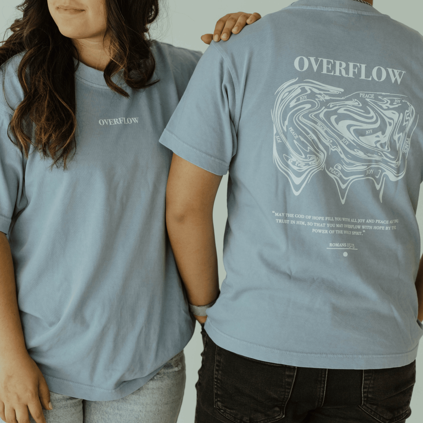 OVERFLOWING UNISEX TEE
